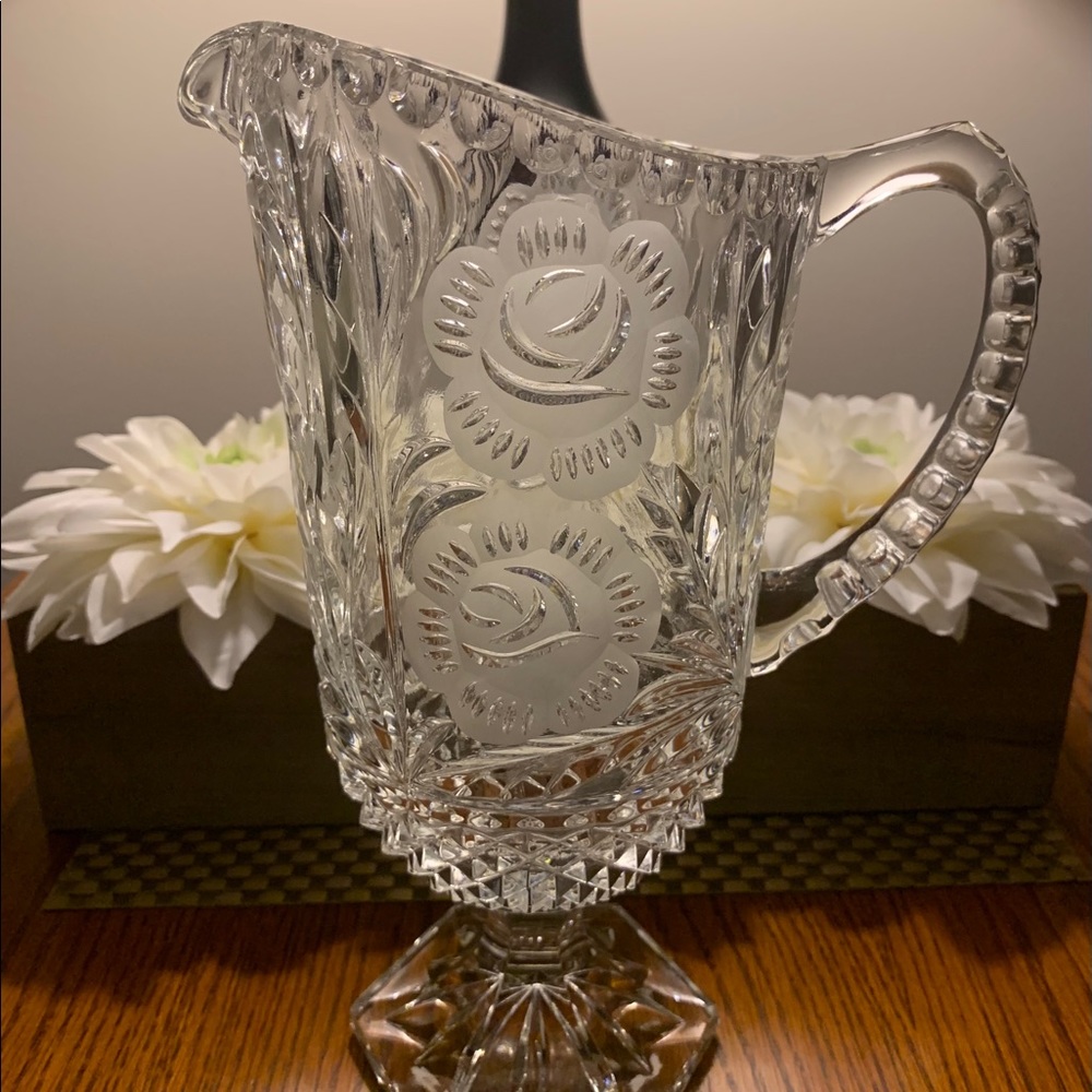 Vintage Bleikristall Pitcher